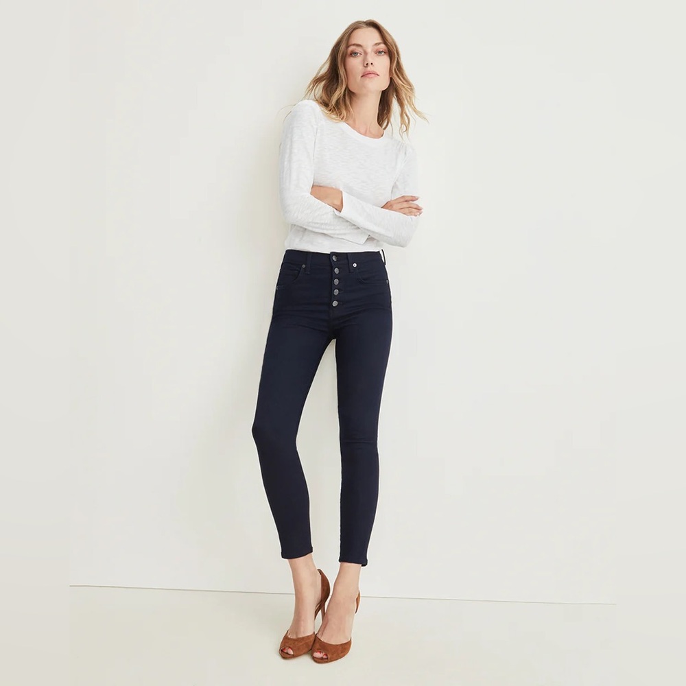 Veronica Beard Women's Debbie Ankle Skinny Jeans Size 26/2